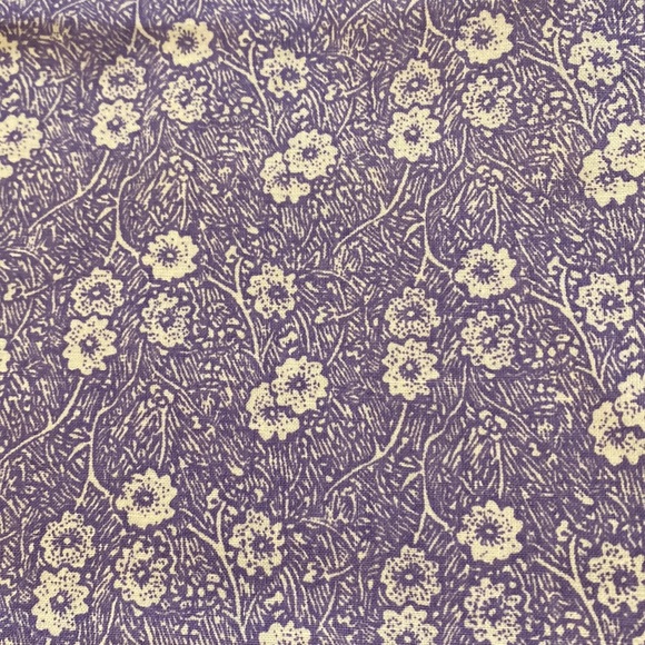 Laura Ashley Office Laura Ashley Lavender Floral Fabric Poshmark